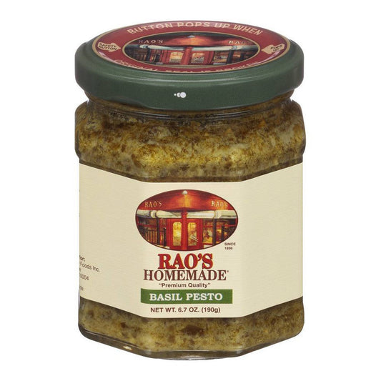 Rao's Specialty Basil Pesto Sauce; 6.7 Ounces; 6 Per Case - High Mart Wholesale