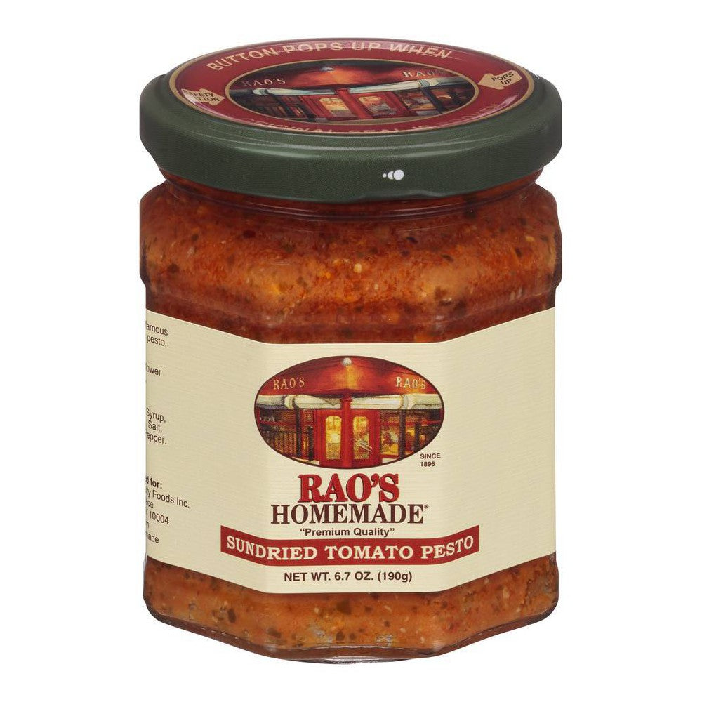 Rao's Specialty Sundried Tomato Pesto; 6.7 Ounce; 6 Per Case - High Mart Wholesale