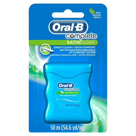 Oral B Floss Satin Mint; 54.6 Yard; 6 Per Box; 4 Per Case