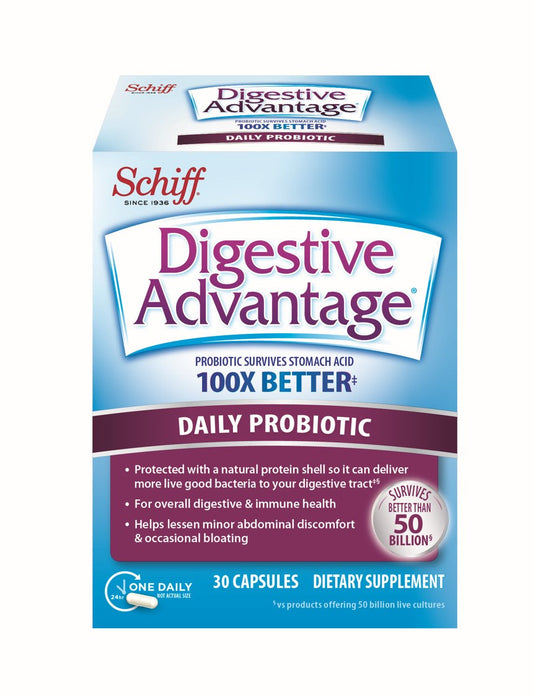 Digestive Advantage Daily Probiotic Capsule; 30 Each; 4 Per Box; 9 Per Case - High Mart Wholesale
