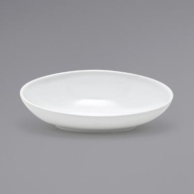 Front Of The House- Foh 10 Inch Ellipse Slanted Bowl; 4 Each; 1 Per Case - High Mart Wholesale