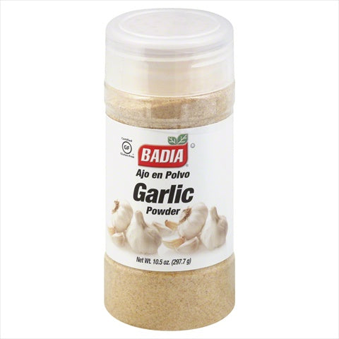 Badia Garlic Powder; 10.5 Ounces; 12 Per Case