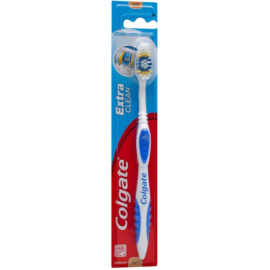 Colgate Adult Soft Bristle Extra Clean Manual Toothbrush; 1 Each; 6 Per Box; 12 Per Case