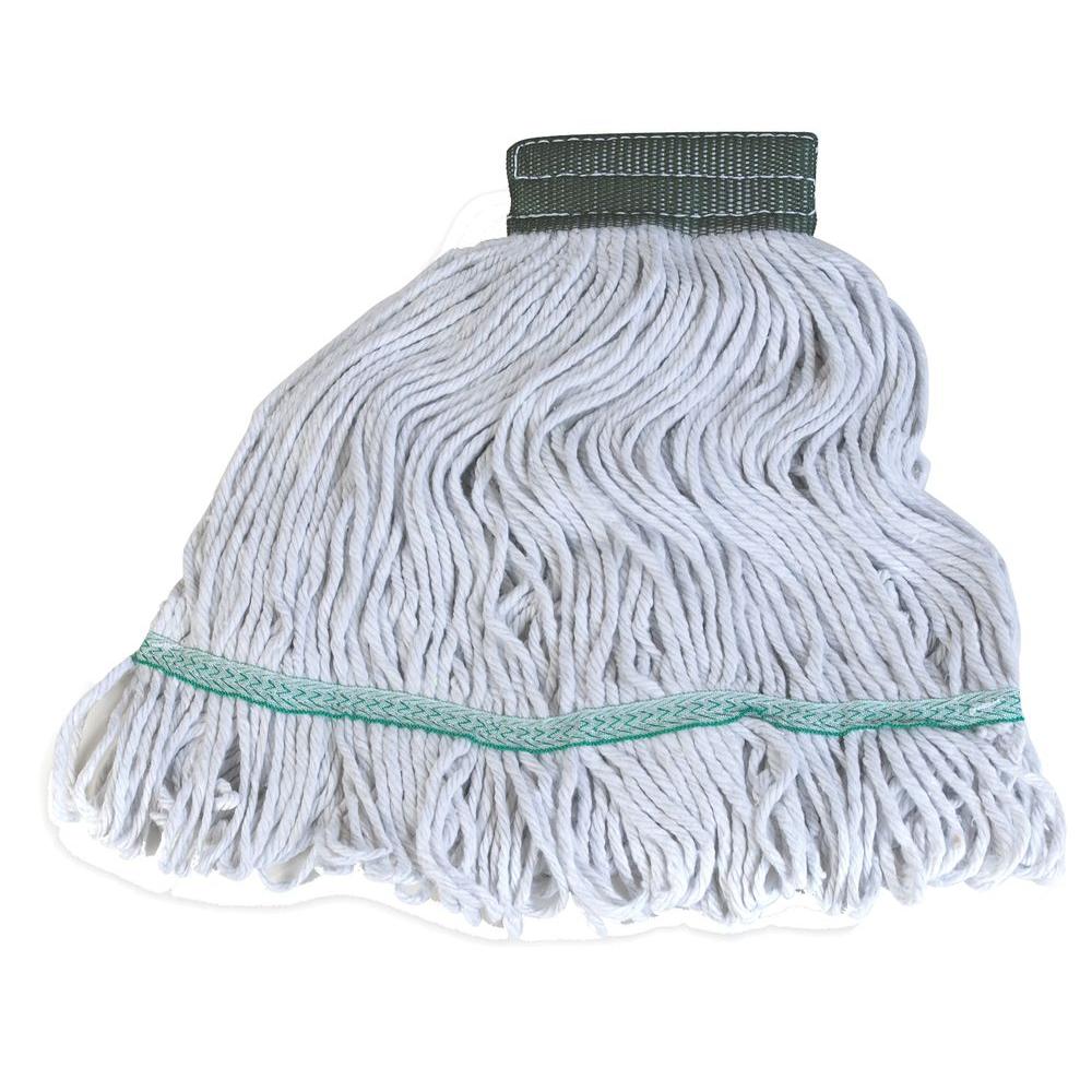 Carlisle Foodservice Loop End Mop Head 4 Ply Cotton; 12 Each; 1 Per Case