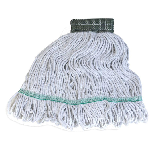 Carlisle Foodservice Loop End Mop Head 4 Ply Cotton; 12 Each; 1 Per Case