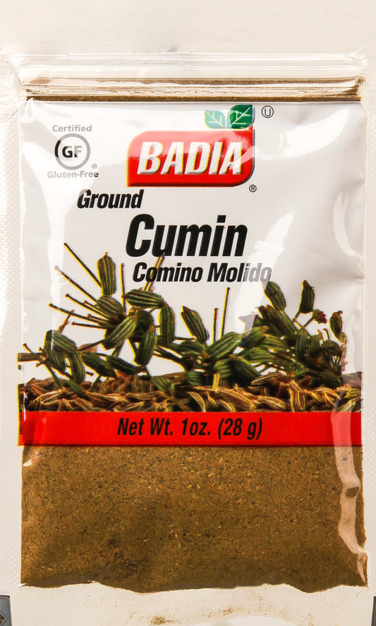 Badia Ground Cumin; 1 Ounces; 12 Per Box; 48 Per Case