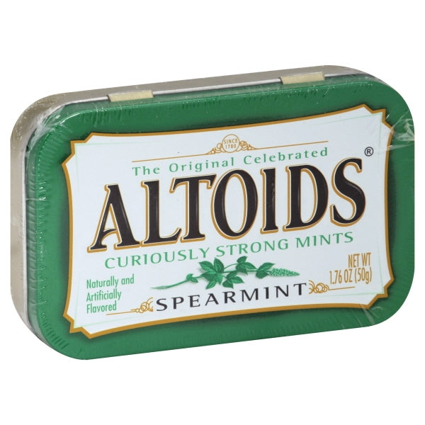 Altoids Spearmint Single; 1.76 Ounce; 12 Per Box; 12 Per Case