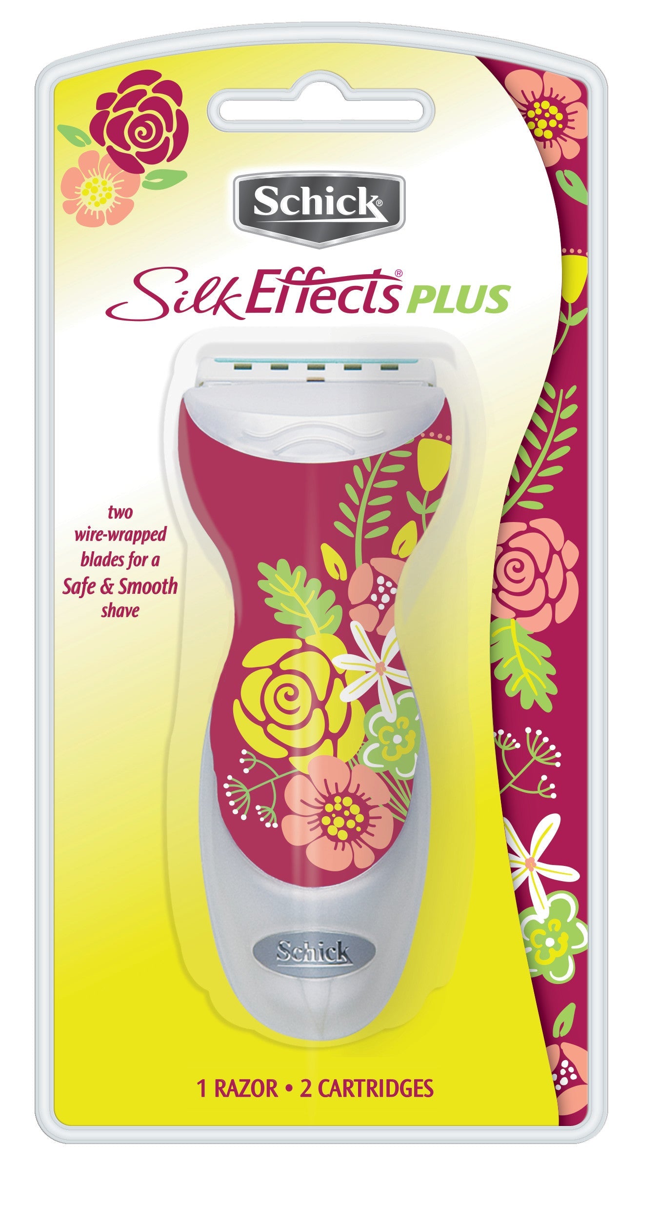 Schick Silk Effects Limited Edition Razor; 1 Count; 3 Per Box; 4 Per Case - High Mart Wholesale