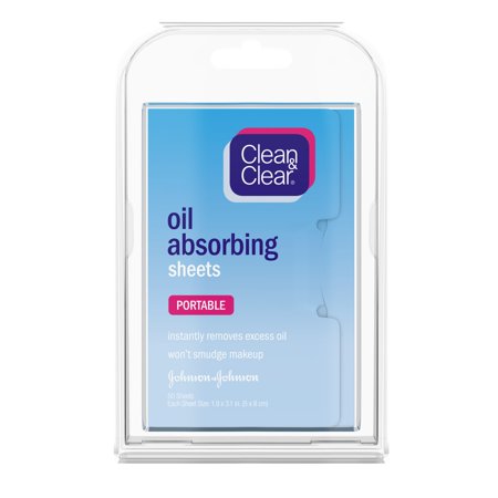Clean & Clear Oil Absorbing Sheets 50 Count; 50 Count; 3 Per Box; 8 Per Case - High Mart Wholesale