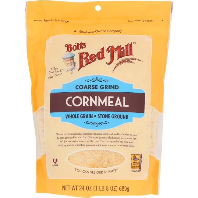 Bob's Red Mill Natural Foods Inc Cornmeal Coarse Grind; 24 Ounces; 4 Per Case