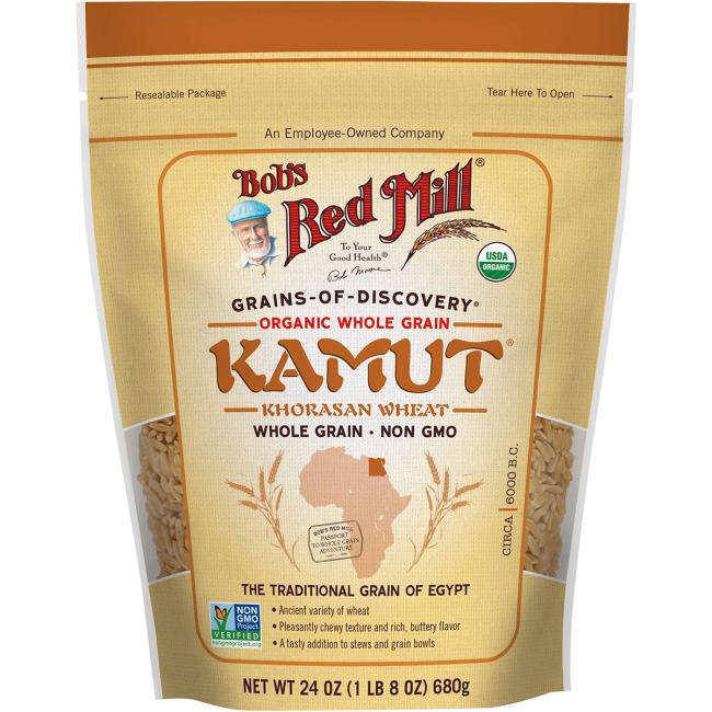 Bob's Red Mill Natural Foods Inc Organic Kamut Grain; 24 Ounces; 4 Per Case