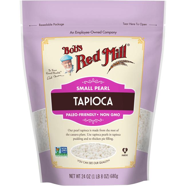 Bob's Red Mill Natural Foods Inc Tapioca Small Pearl; 24 Ounces; 4 Per Case