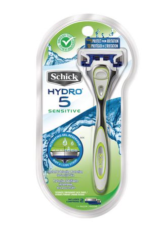 Schick Hydro Five Sensitive Woman's Razor; 1 Count; 3 Per Box; 4 Per Case - High Mart Wholesale