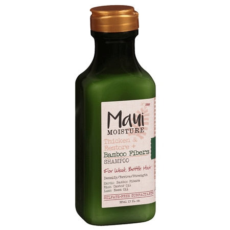 Maui Moisture Bamboo Fiber Shampoo; 385 Milliliter; 4 Per Case