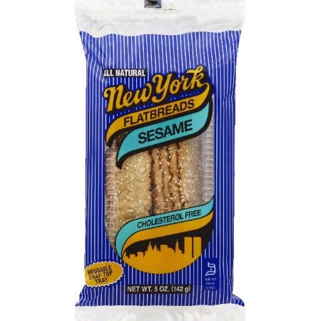 Ny Flatbreads Flatbreads Sesame; 5 Ounces; 12 Per Case