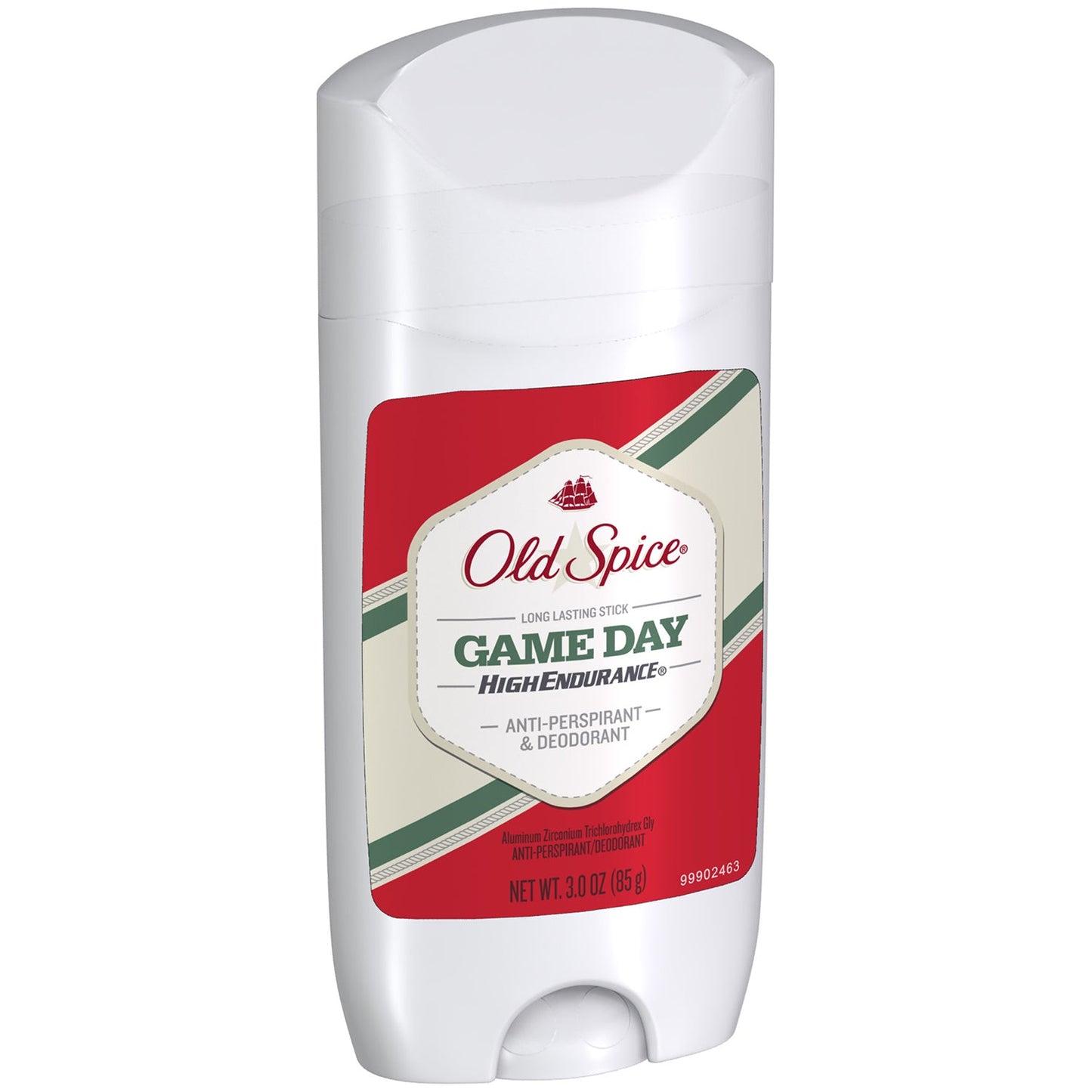 Old Spice High Endurance Invisible Solid Game Day; 3 Ounce; 6 Per Box; 2 Per Case