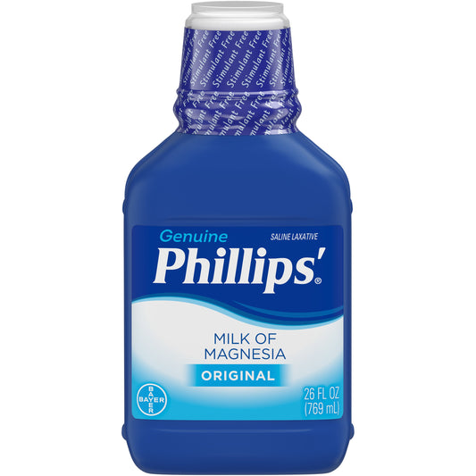 Phillips Milk Of Magnesia Original 26Oz; 26 Fluid Ounces; 3 Per Box; 2 Per Case - High Mart Wholesale