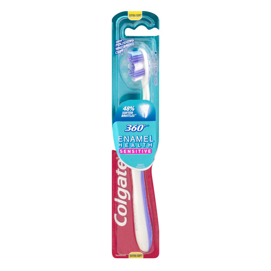 Colgate Toothbrush Adult Enamel Health; 1 Each; 6 Per Box; 12 Per Case