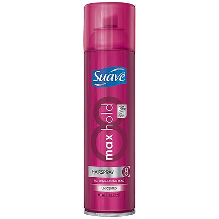 Suave Aerosol Maxi Hold Unscented Hair Spray; 11 Ounce; 6 Per Box; 2 Per Case