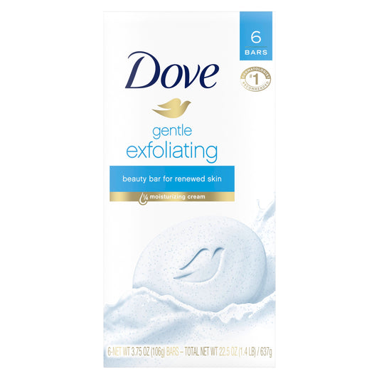 Dove Soap Bar Exfoliating 4.25 Ounce; 22.5 Ounces; 12 Per Case