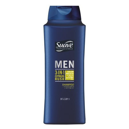 Suave Shampoo/Conditioner/Body Wash 3-N-1 Citrus Rush; 28 Fluid Ounce; 4 Per Case