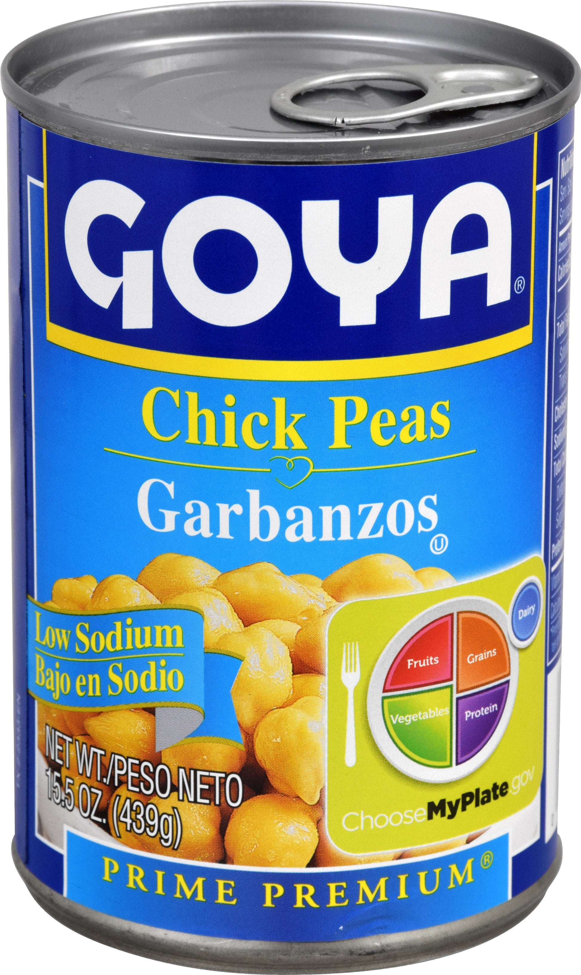 Goya Chickpeas Low Sodium; 15.5 Ounces; 24 Per Case - High Mart Wholesale