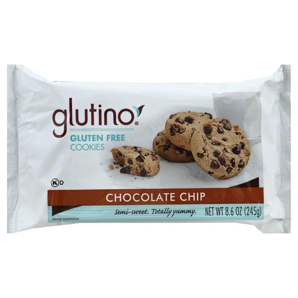 Glutino Gluten Free Chocolate Chip Cookies; 8.6 Ounces; 12 Per Case - High Mart Wholesale