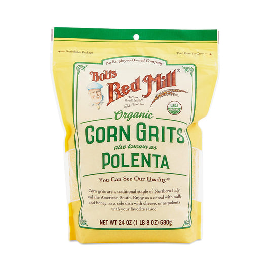 Bob's Red Mill Natural Foods Inc Organic Yellow Corn Polenta; 24 Ounce; 4 Per Case