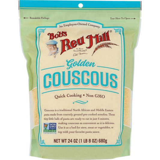 Bob's Red Mill Natural Foods Inc Couscous Golden; 24 Ounces; 4 Per Case