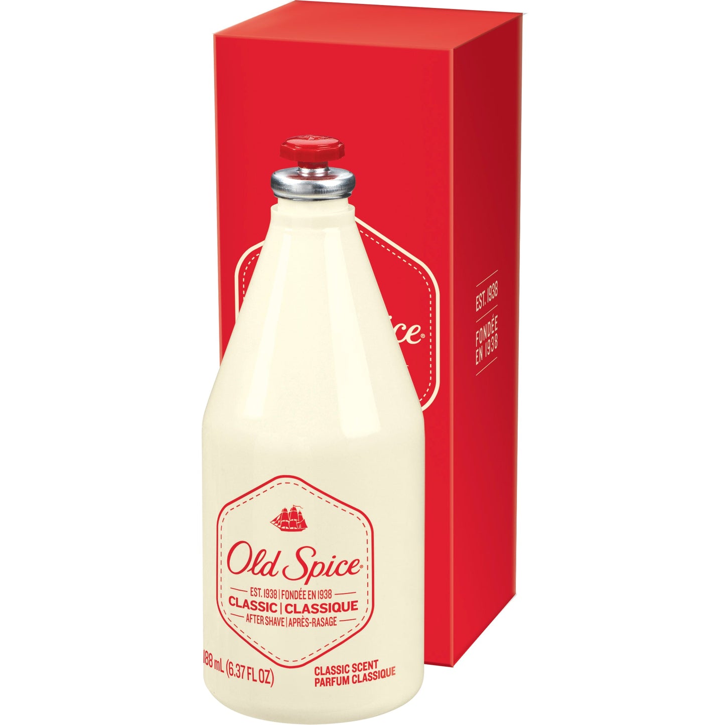 Old Spice After Shave Liquid Classic; 6.375 Fluid Ounce; 3 Per Box; 4 Per Case