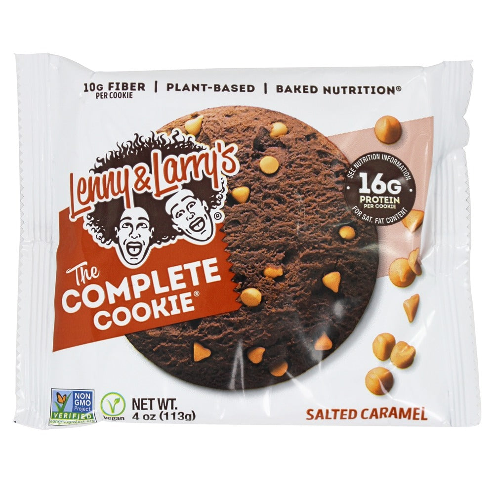 Lenny & Larry's Complete Cookie Salted Caramel Complete Cookie; 4 Ounces; 12 Per Box; 6 Per Case - High Mart Wholesale