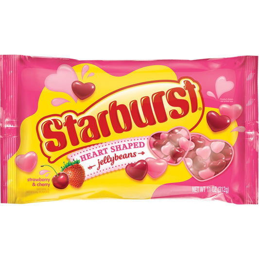 Starburst Heart Jelly Beans Valentine's Day; 11 Ounce; 45 Per Case