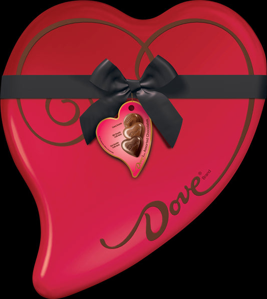 Dove Extra Large Assorted Gift Heart; 14.9 Ounces; 6 Per Case