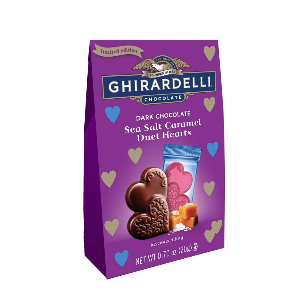 Ghirardelli Valentine's Day Heart; 0.7 Ounces; 24 Per Case - High Mart Wholesale
