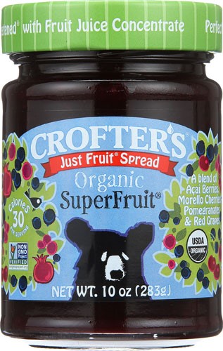 Crofters Organic Spread Fruit Superfruit; 10 Ounces; 6 Per Case - High Mart Wholesale