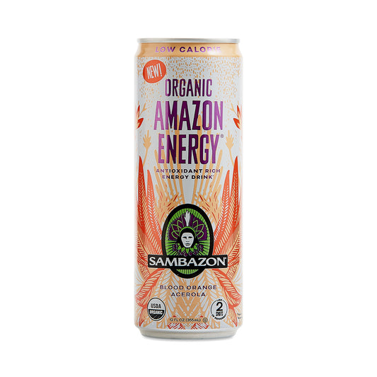 Sambazon Blood Orange Acerola Energy Drink Organic; 12 Ounces; 12 Per Case - High Mart Wholesale