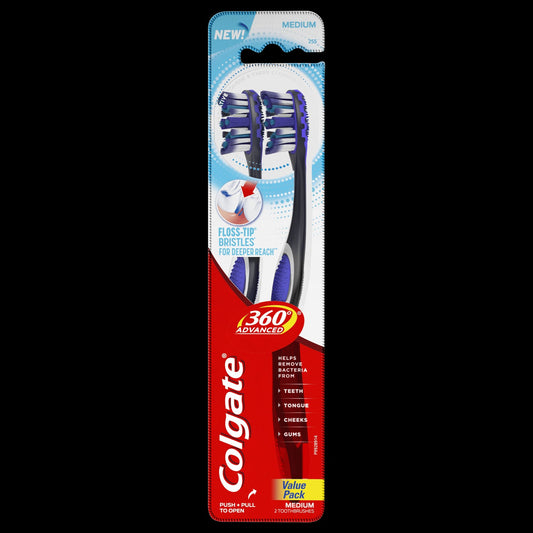 Colgate 360 Advanced Floss Tip; 2 Each; 6 Per Box; 6 Per Case