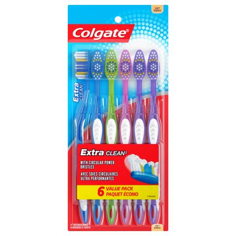 Colgate Extra Clean Manual; 6 Each; 6 Per Box; 2 Per Case