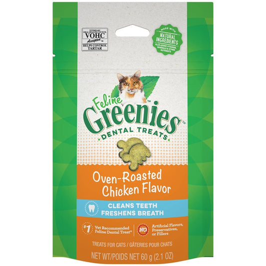 Greenies Feline Treat Chicken; 2.1 Ounces; 10 Per Case - High Mart Wholesale