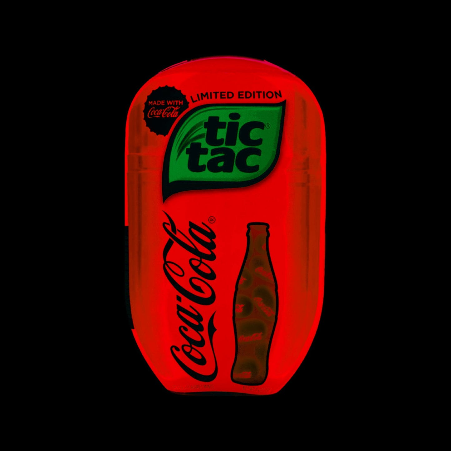 Tic Tac Coca Cola Open Stock Bottle Pack; 3.4 Ounces; 8 Per Box; 6 Per Case