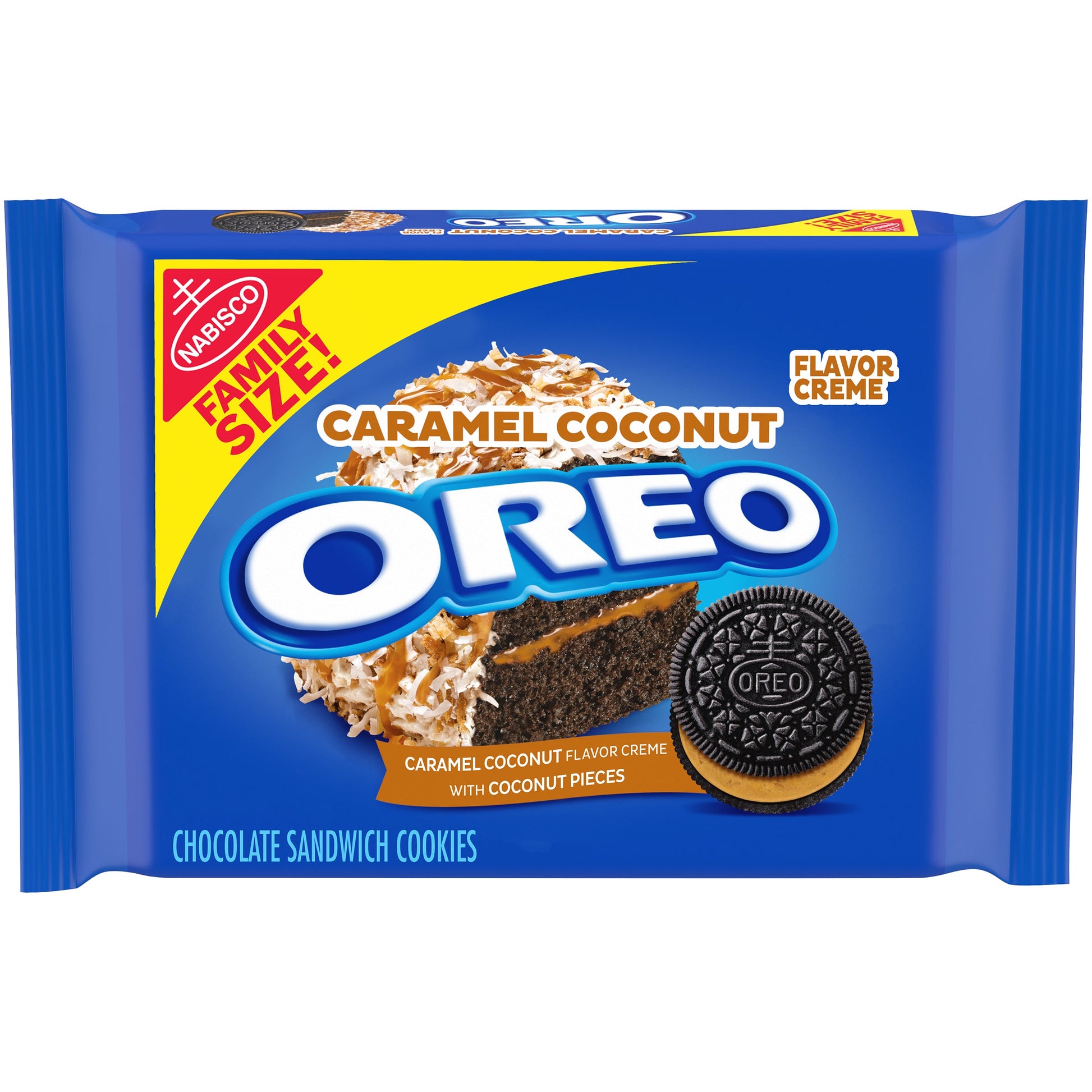 Oreo Caramel Sandwich Cookie; 17 Ounces; 12 Per Case - High Mart Wholesale