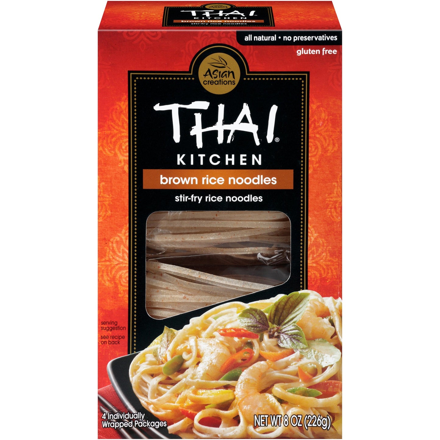 Thai Kitchen Thai Kitchen Brown Rice Noodle; 8 Ounces; 6 Per Case - High Mart Wholesale