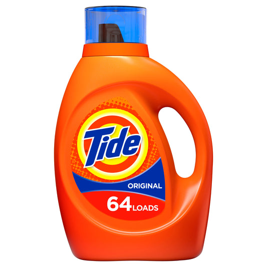 Tide Laundry Detergent Liquid 2X Original; 92 Fluid Ounces; 4 Per Case