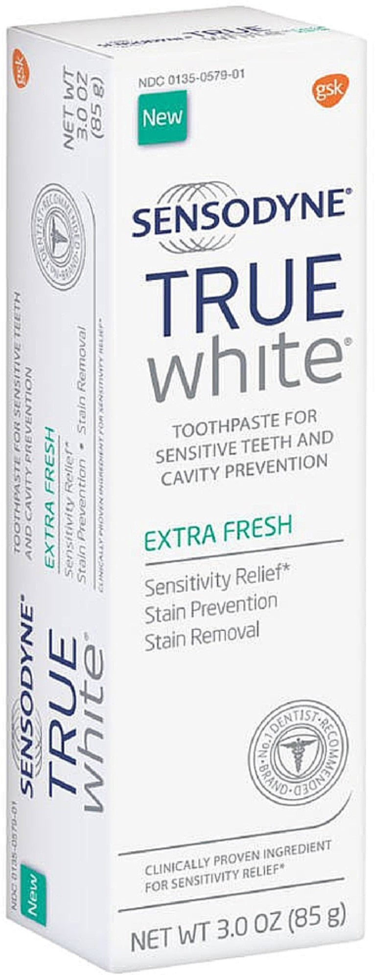 Sensodyne True White Extra Fresh; 3 Ounces; 6 Per Box; 2 Per Case - High Mart Wholesale