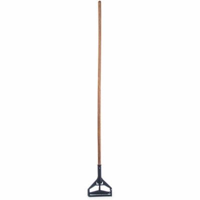 Carlisle Foodservice Plastic Head Wood Handle 60"; 12 Each; 1 Per Case