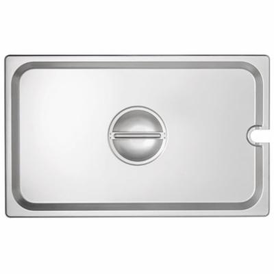 Carlisle Foodservice Pan Cover Full Size Flat; 6 Count; 1 Per Case - High Mart Wholesale