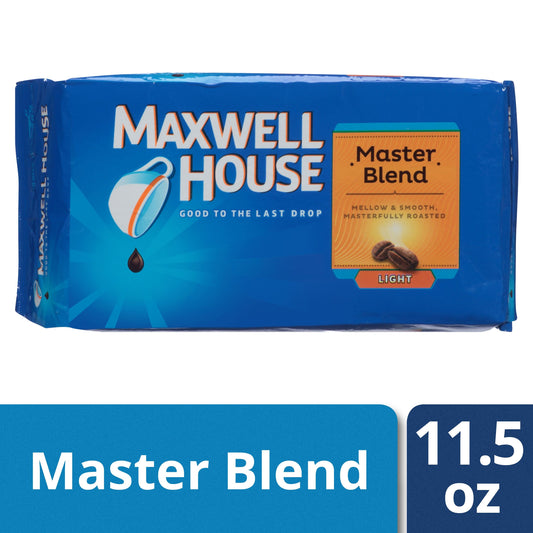 Maxwell House Coffee Maxwell House Master Blend Automatic Coffee Machine Regular; 11.5 Ounces; 12 Per Case - High Mart Wholesale