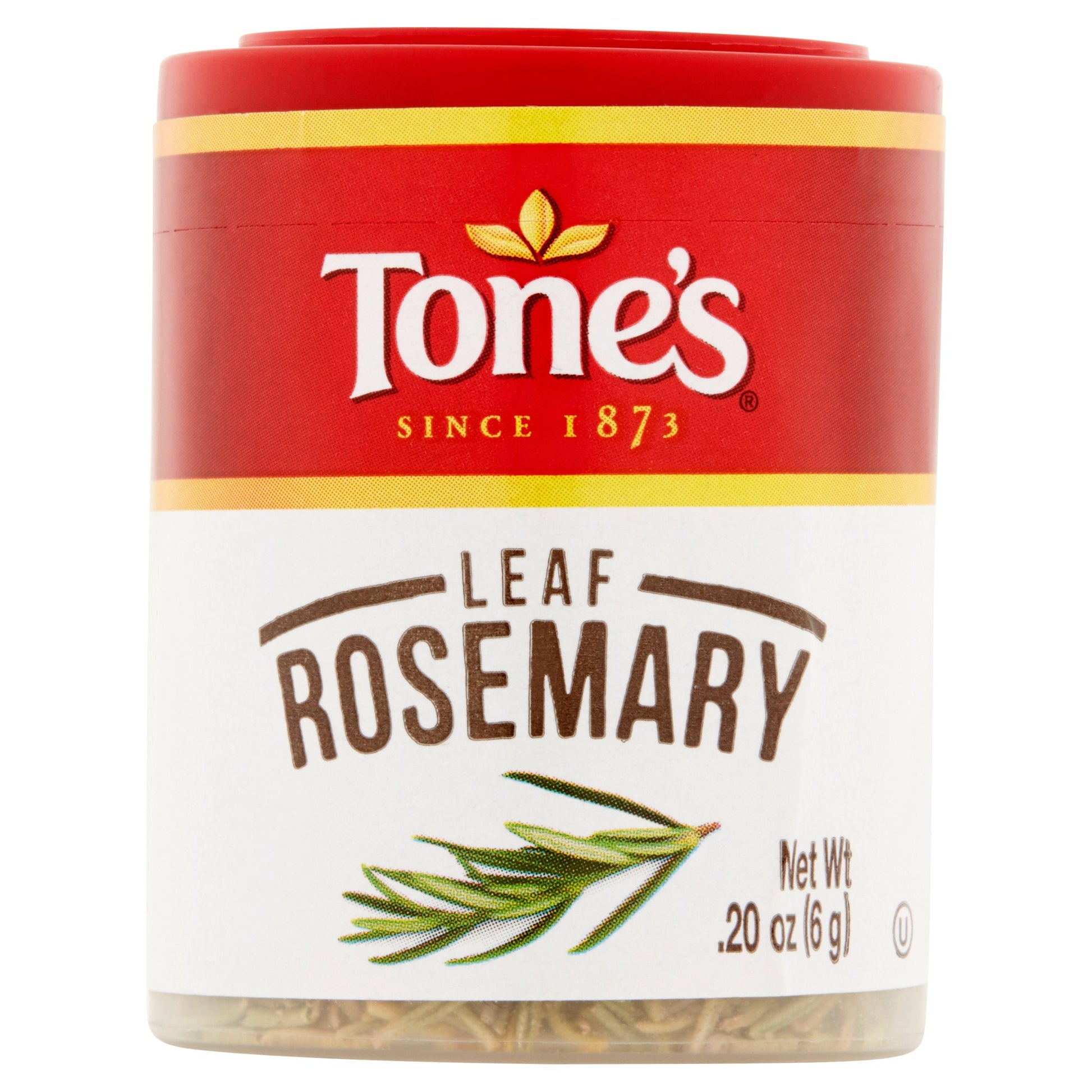 Tones Spice Rosemary Leaf .2 Ounce; 0.2 Ounces; 6 Per Box; 24 Per Case - High Mart Wholesale