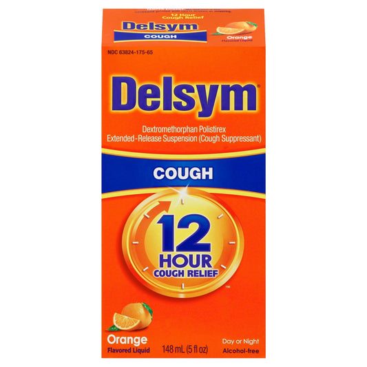 Deslym Dysm Extended Release Suspension Adult Orange; 5 Fluid Ounces; 3 Per Box; 4 Per Case