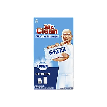 Mr. Clean Magic Eraser Kitchen With Dawn; 4 Count; 8 Per Case